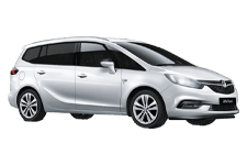 Van Rental Crawley - Vauxhall Zafira 5 + 2 - Minibus hire Crawley